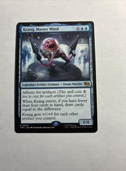 Krang, Master Mind TMNT MTG Plus Bonus Card!!! - Image 1