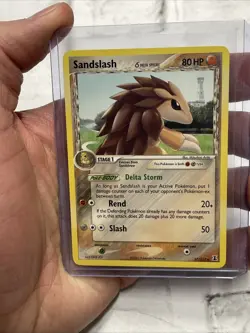 Pokemon Sandslash (Delta Species) 27/113 Delta Species Regular NM/MT Rare Card - Image 1