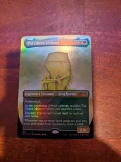 MTG: The Gitrog Moster #1051 BORDERLESS FOIL, NM Secret Lair Drop Creature Card! - Image 2