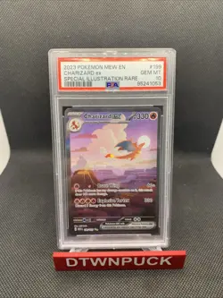 Pokemon TCG - PSA 10 Charizard EX 199/165 Scarlet & Violet 151 English Card - Image 2