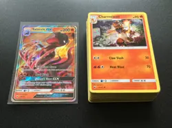 59x Old Pokemon Sun & Moon Burning Shadows Card Bundle with Rares & GX - TCG - Image 1