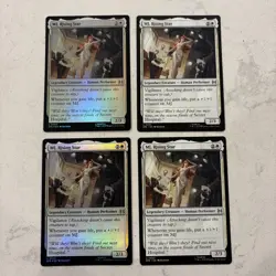 Magic the Gathering MTG MJ, Rising Star Play Set Of 4 Cards - Image 1