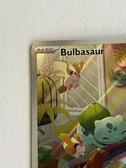 Pokemon TCG Stellar Crown Bulbasaur Holo Rare Card 143/142 Sv07 IR - Image 3