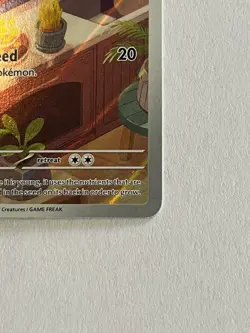 Pokemon TCG Stellar Crown Bulbasaur Holo Rare Card 143/142 Sv07 IR - Image 5