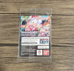 One Piece Monkey D. Luffy US Voyage College Basketball Promo Card - SEALED - Image 2