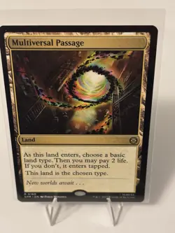 Magic: The Gathering Multiversal Passage Rare Spider-Man 0180 English 2025 Card - Image 1