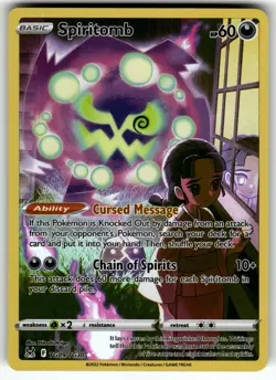 Spiritomb TG09/TG30 SWSH11: Lost Origin Trainer Gallery NM Pokemon Card TCG - Image 1