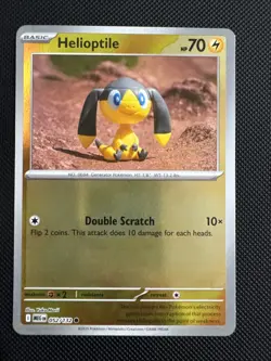 Holioptile 52/132 1st Edition Reverse Holo Mega Evolution Pokemon Card NM - Image 1