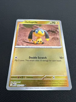 Holioptile 52/132 1st Edition Reverse Holo Mega Evolution Pokemon Card NM - Image 3
