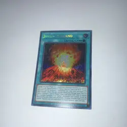 SECRET RARE Jurrac Volcano Spell Card 1st Edition BLMM-EN019 (mint) - Image 2