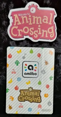 Animal Crossing Nintendo Amiibo Card Roscoe #078 Regular Standard Card Authentic - Image 2