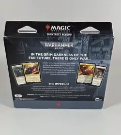 New Sealed Forces of the Imperium Commander Deck Magic MTG Warhammer 40K 40,000 - Image 2