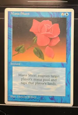 MTG - Magic the Gathering - Mana Short - Fourth Edition - Ex - Image 1