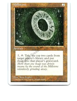 Millstone # Rare Fourth Edition MTG NP Near Mint or Better - Image 1
