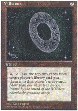 1 x Millstone - Fourth Edition - Light Play - MTG - Image 1