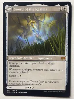 MTG Halvar God of Battle - Sword of the Realms - Kaldheim, English 2021 - Image 2