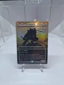 Leonardo, Sewer Samurai (Borderless) Teenage Mutant Ninja Turtles Foil - Image 1