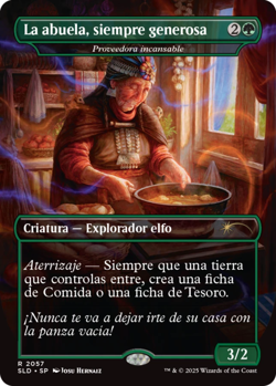 1 x La abuela, siempre generosa - Proveedora incansable - Secret Lair - NM-Mint - Image 1