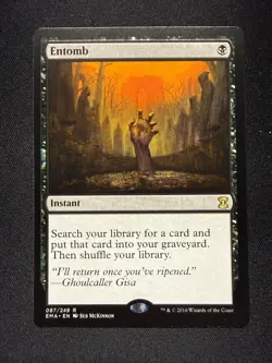 Entomb - NM - Eternal Masters MtG - Image 1