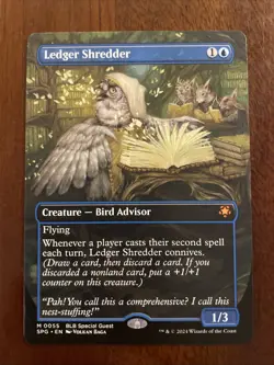 Ledger Shredder (Borderless) Special Guests Regular Mythic NM MTG #55 - Image 1