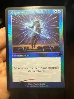 GERMAN Retro Foil Counterspell🔥Rare Pull🔥 NM🔥Dominaria remastered🔥 Mtg 689 - Image 1