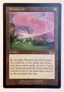 MTG Memory Jar #129 | Urza's Legacy | NM - Never Played | Magic: The Gathering - Image 1