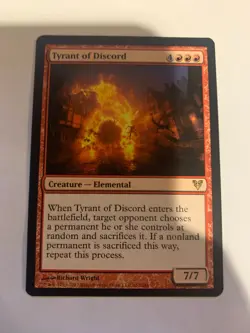 MTG Tyrant of Discord Avacyn Restored 162/244 Regular Rare - Image 1