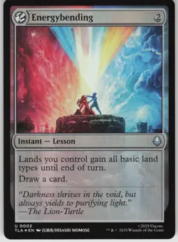 MTG Energybending Foil NM Avatar: The Last Airbender Magic 2 - Image 1
