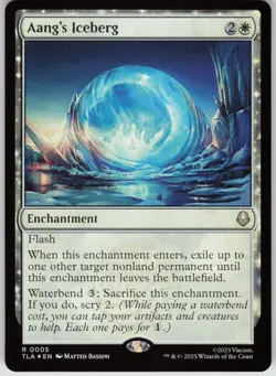 MTG Aang's Iceberg Foil NM Avatar: The Last Airbender Magic 5 - Image 1