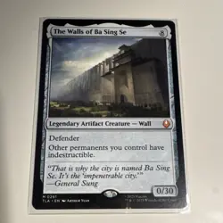 Magic The Gathering Walls of Ba Sing Se Legendary Artifact Avatar 0261 Eng… - Image 1