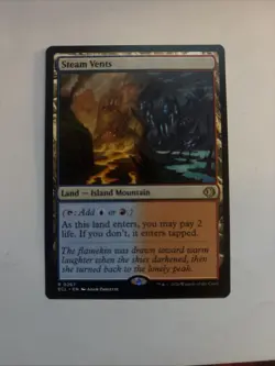 Steam Vents - Magic the Gathering - Lorwyn Eclipsed - R0267 - Pack Fresh! - Image 2