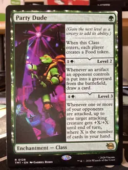 Party Dude - Teenage Mutant Ninja Turtles (TMT) - Magic the Gathering (MTG) - Image 1