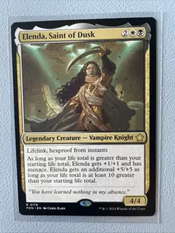 MTG Elenda, Saint of Dusk | #119 Foundations | English NM - Image 1