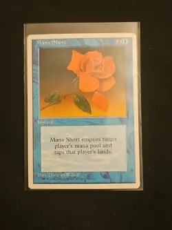 MTG 💥💥 Mana Short 💥💥 4th Edition Regular 🌟RARE🌟 Magic The Gathering - Image 1