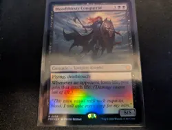 MTG Magic the Gathering FOIL Bloodthirsty Conqueror FDN! - Image 1