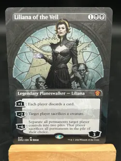 Liliana of the Veil - Borderless NM, English MTG Dominaria United - Image 1