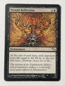Magic The Gathering Shadowmoor Wound Reflection #81/301 MTG TCG CCG - Image 1