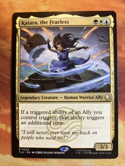 MTG Katara, the Fearless Avatar: The Last Airbender Rare Near-Mint!! - Image 1