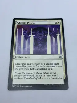 Ghostly Prison - Conspiracy Take the Crown - MTG - UNC - Magic The Gathering - Image 2