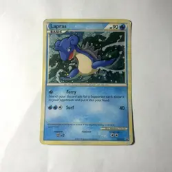 Pokemon Lapras Black Star Promo Holo HGSS14 LP - Image 1