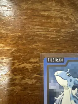 Carddass Pokemon Lapras 1997 Nintendo Bandai Banprest No.131 vintage card - Image 2
