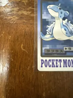 Carddass Pokemon Lapras 1997 Nintendo Bandai Banprest No.131 vintage card - Image 4