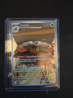 Pokemon Crustle 186/182 Sv10: Destined Rivals - Image 1