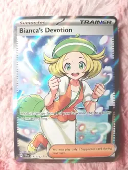 Pokemon TCG Bianca's Devotion Scarlet Violet Temporal Forces 197/162 Ultra Rare - Image 1