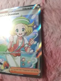 Pokemon TCG Bianca's Devotion Scarlet Violet Temporal Forces 197/162 Ultra Rare - Image 3