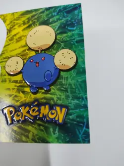 MINT/NM 2001 Topps Pokemon Johto Series 1 Jumpluff Die Cut #15 OF 15 Embossed - Image 2