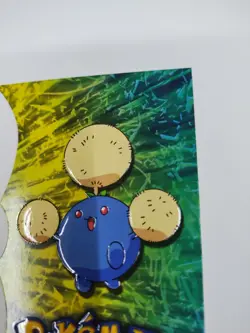 MINT/NM 2001 Topps Pokemon Johto Series 1 Jumpluff Die Cut #15 OF 15 Embossed - Image 3