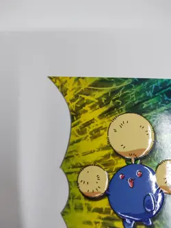 MINT/NM 2001 Topps Pokemon Johto Series 1 Jumpluff Die Cut #15 OF 15 Embossed - Image 4