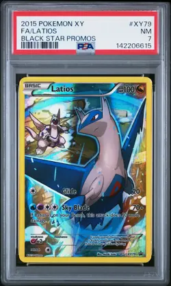 Latios XY79 Black Star Promos Pokemon PSA 7 - Image 1