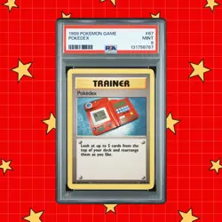 Pokemon 1999 Pokedex Game #87 PSA 9 MINT Non-Holo - Image 1